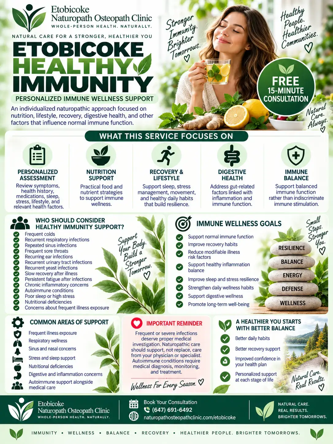 infographics healthy immunity